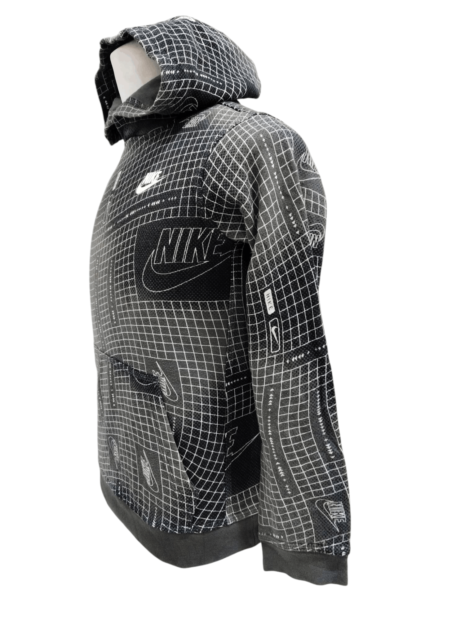 Nike × Vintage Nike Fullprint Hoodie Sweatshirt Size US S / EU 44-46 / 1 - 2 Thumbnail