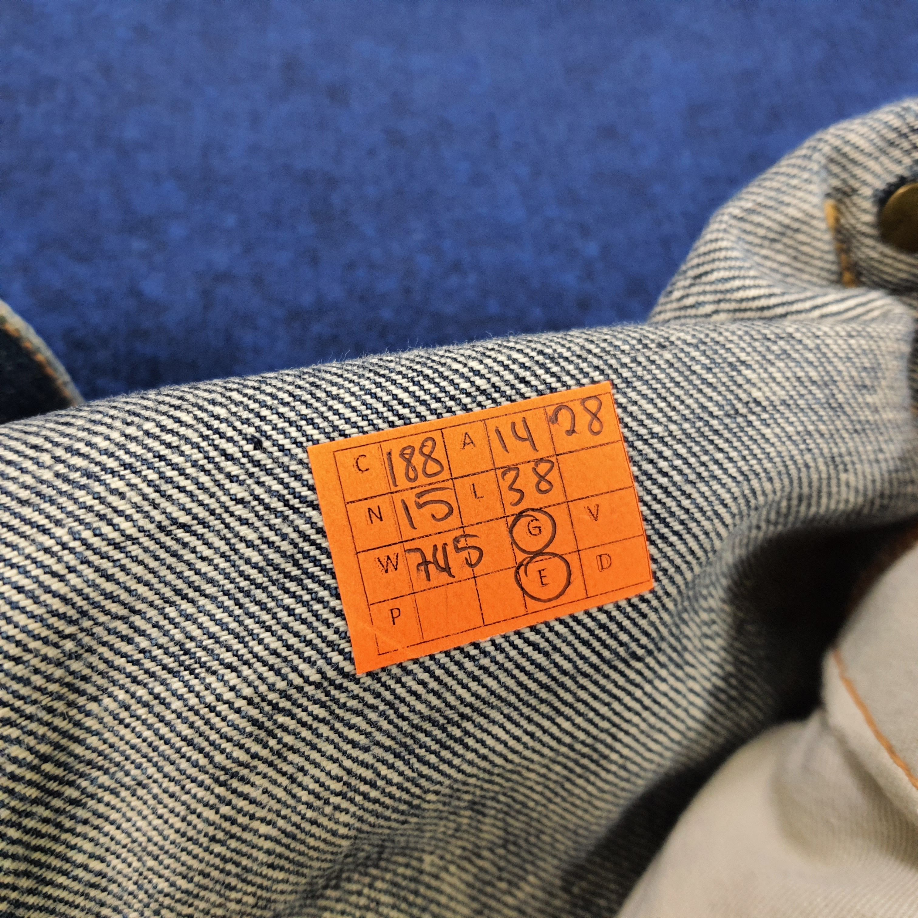 Japanese Brand × Vintage Vintage Evisu Selvedge Custom Red Daicock Jeans Size US 28 / EU 44 - 10 Thumbnail