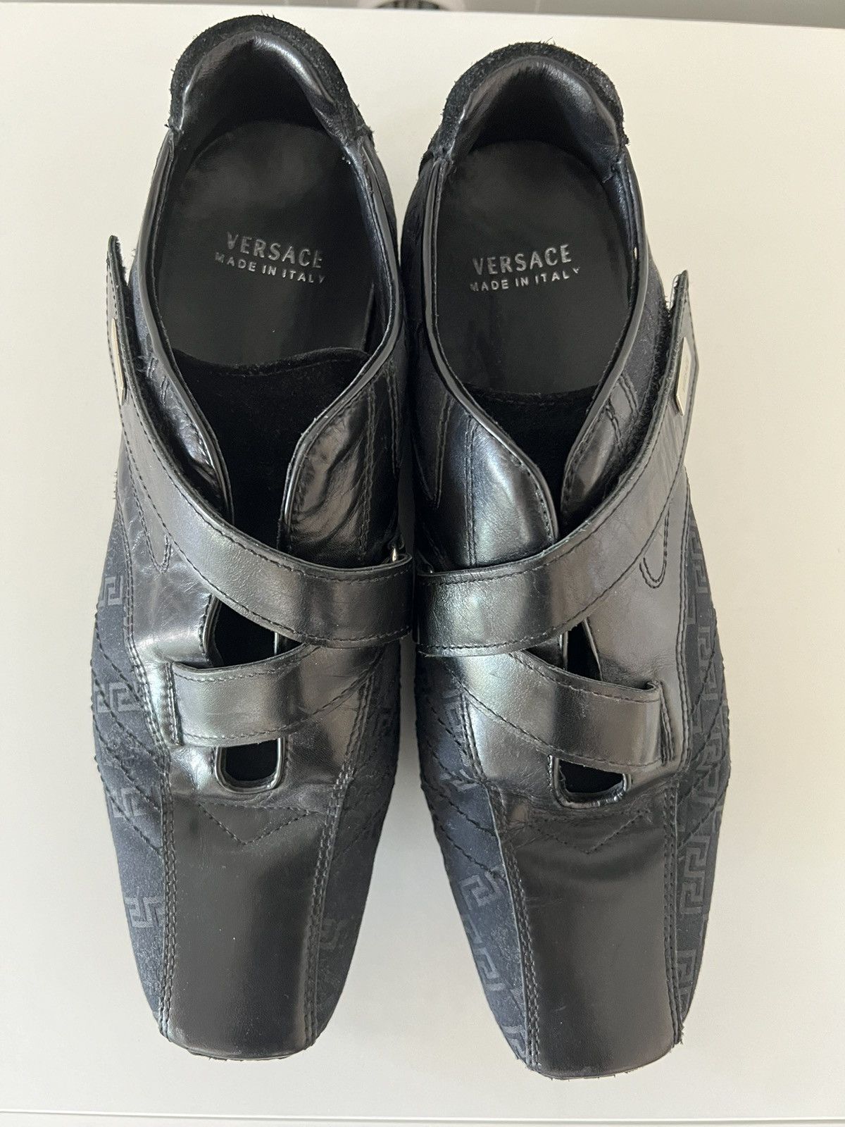 Versace Gianni Versace 2006 Runway Collection / Men’s Leather Shoes Size US 8.5 / EU 41-42 - 13 Thumbnail