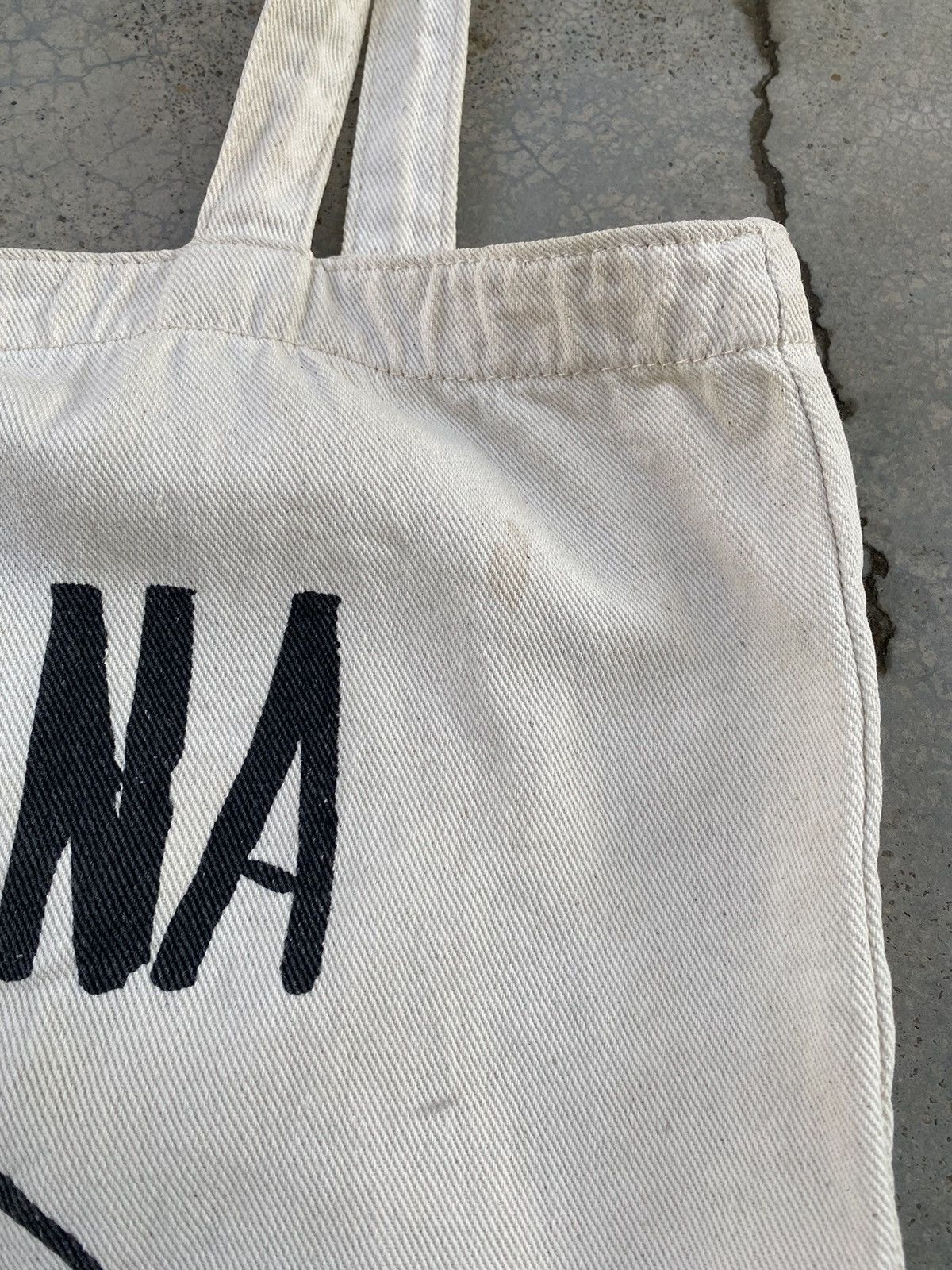 Hysteric Glamour Vintage OG Hysteric Glamour Nirvana Distressed Tote Bag Size ONE SIZE - 9 Thumbnail