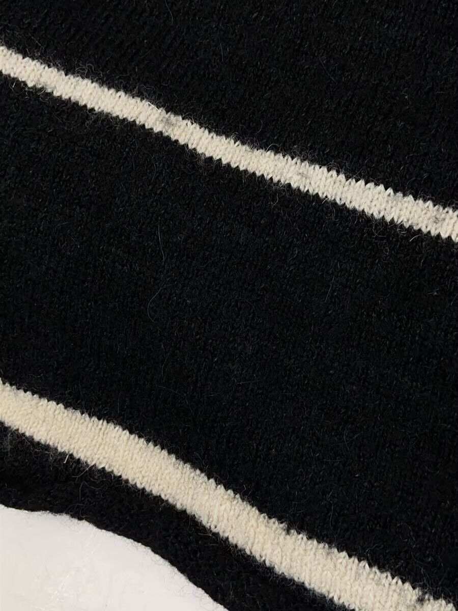 Yohji Yamamoto Asymmetrical Striped Alpaca Wool Knit Sweater Size US M / EU 48-50 / 2 - 4 Thumbnail