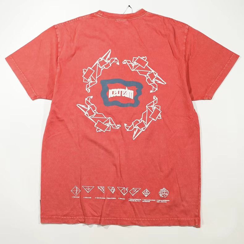 Billionaire Boys Club BBC ICECREAM Circle Logo Flying Dog Tie-Dye T-Shirt Size US M / EU 48-50 / 2 - 5 Thumbnail