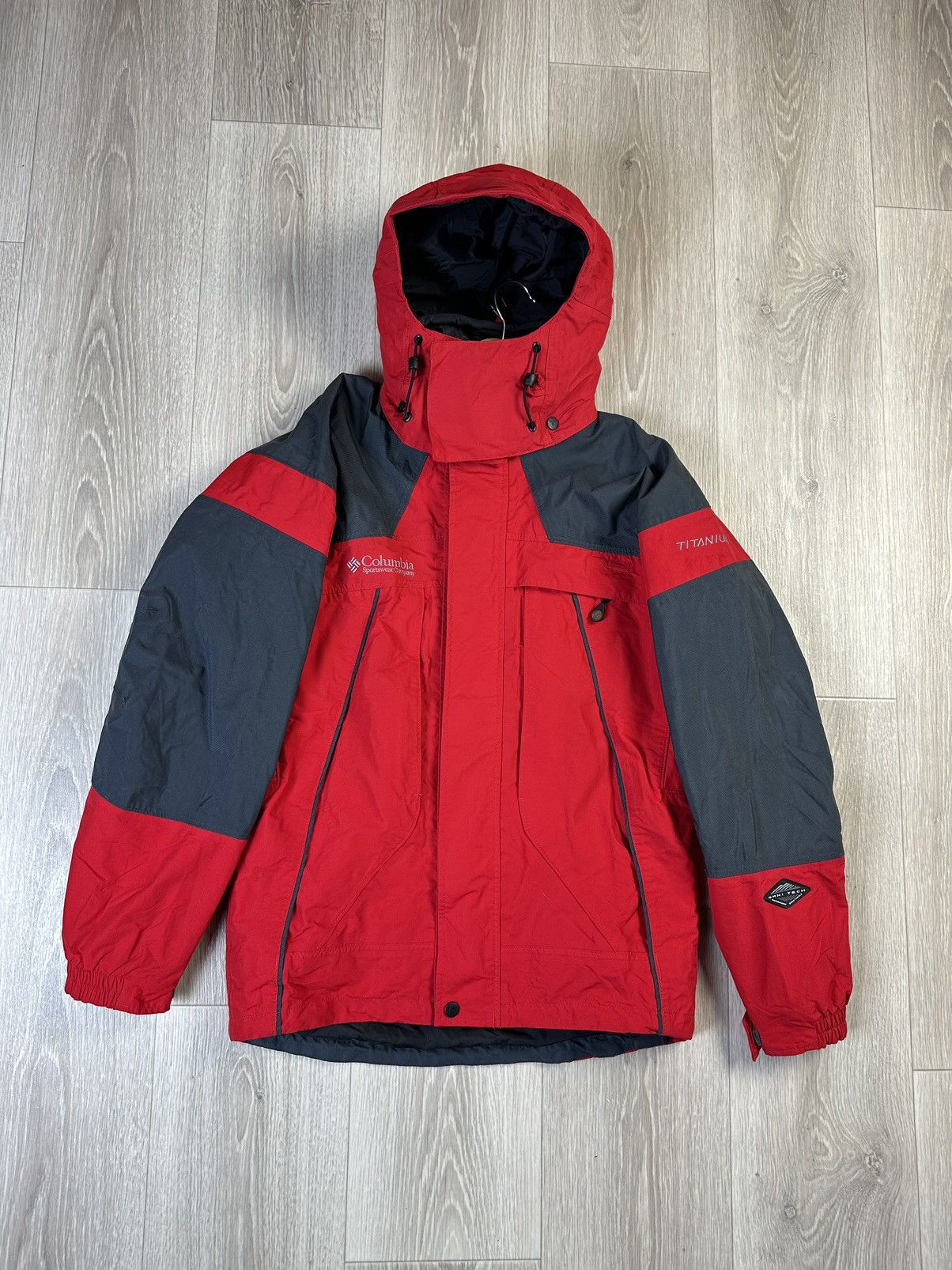 Columbia × Vintage Vintage Columbia Titanium Zipper Ups Rain Jacket Size US S / EU 44-46 / 1 - 4 Thumbnail