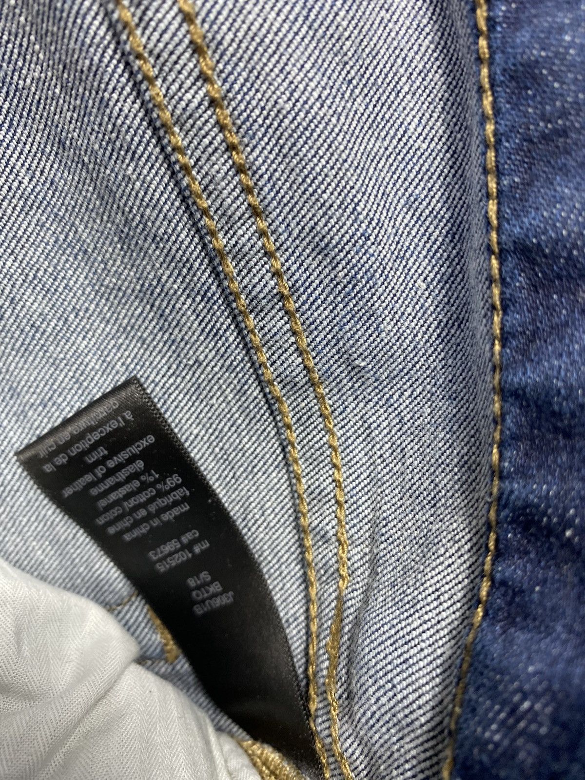 John Varvatos × Vintage Designer John Varvatos Usa Skinny Denim Mens Jeans Opium Size US 32 / EU 48 - 7 Thumbnail