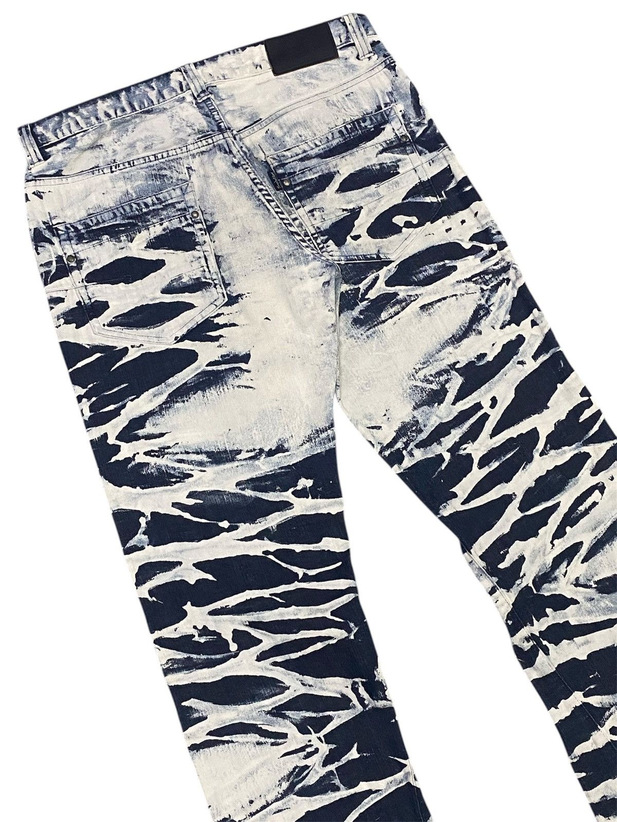Tornado Mart 💃Tornado Mart Archive Spiral Cut Bootcut Jeans Size US 33 - 6 Thumbnail