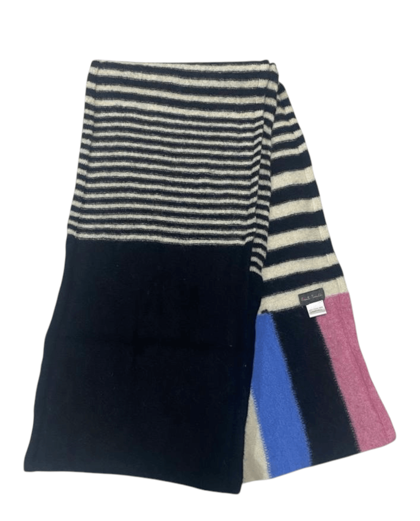 Paul Smith Paul Smith 100% Lambswool Scarf – Made in UK – OG Stripe Size ONE SIZE - 2 Thumbnail