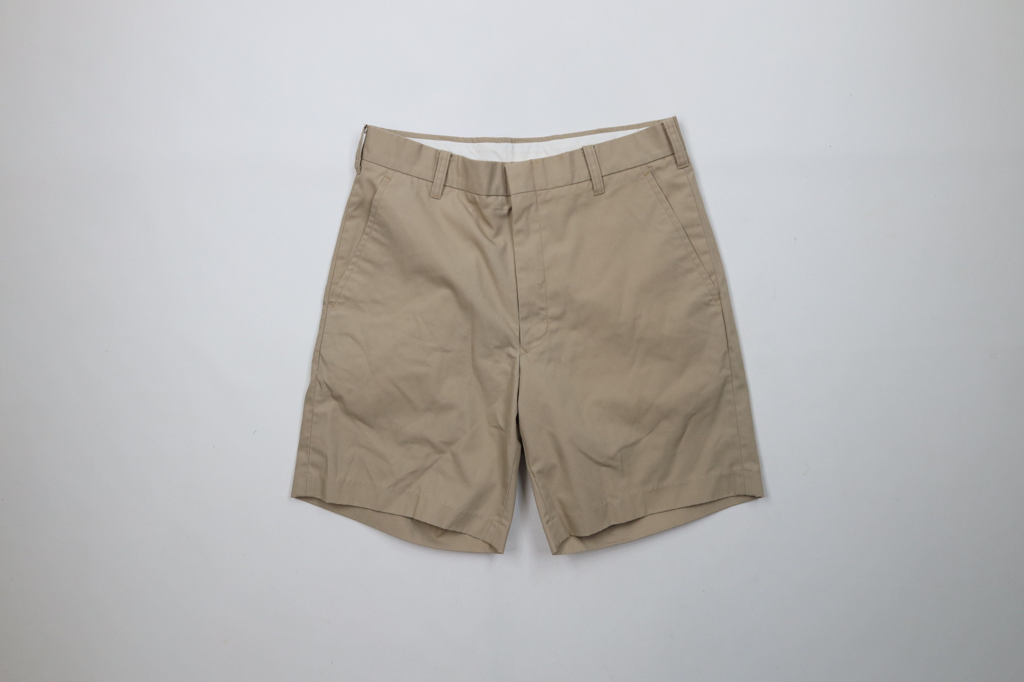 Vintage Vintage 70s Streetwear Above Knee Chino Golf Shorts USA Size US 30 / EU 46 - 1 Thumbnail