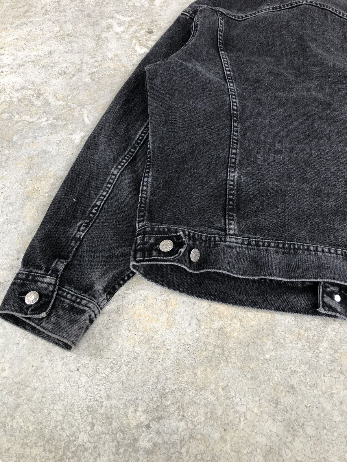 If Six Was Nine Vintage 90s Lee Denim Jacket Distressed Size US L / EU 52-54 / 3 - 17 Thumbnail