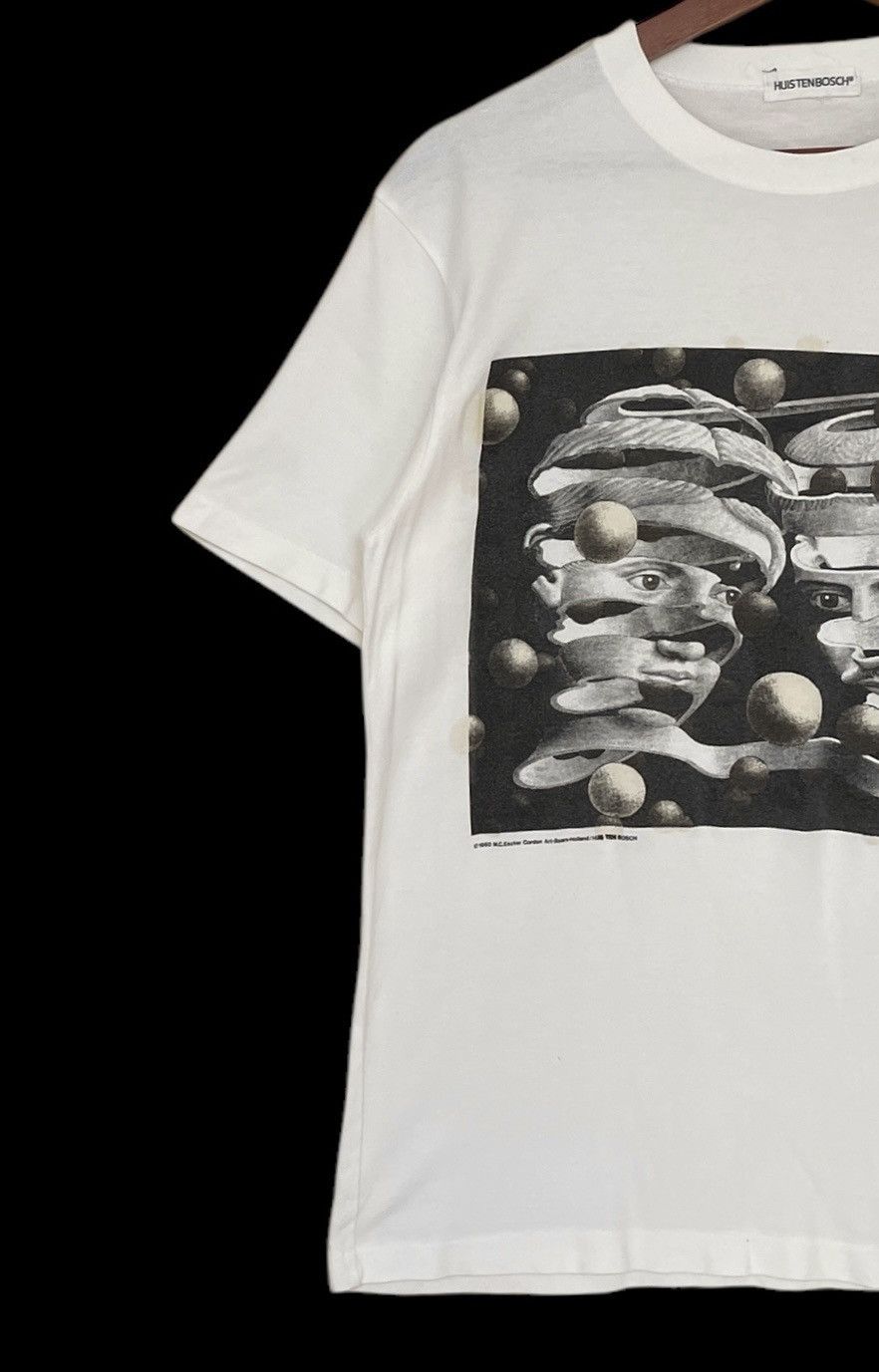 Vintage Vintage Brand Art MC Escher T-shirt 1990s Size US M / EU 48-50 / 2 - 3 Thumbnail