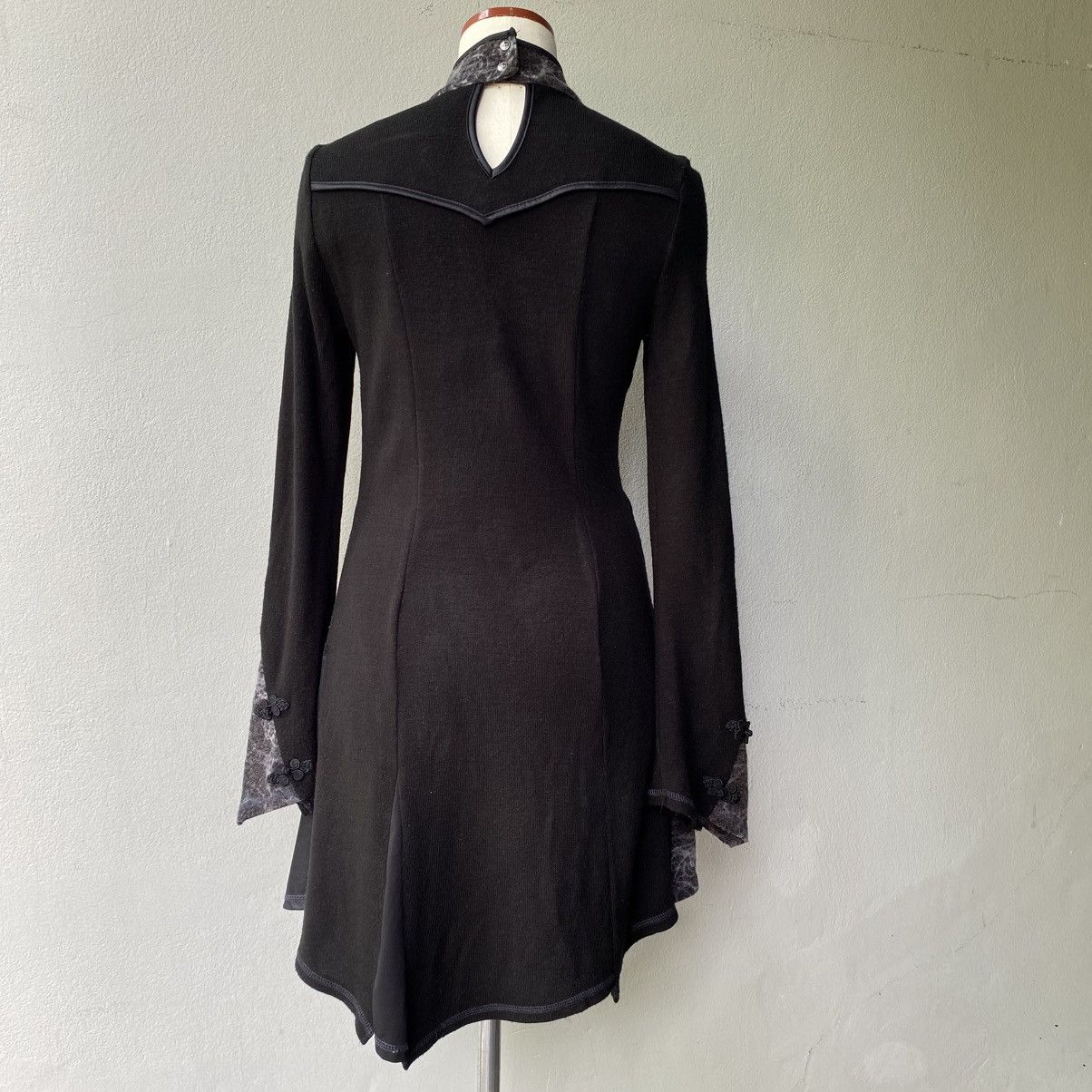 Japanese Brand OZZ CROCE Y2K Punk Noir Enchantress Dress Size M / US 6-8 / IT 42-44 - 4 Thumbnail