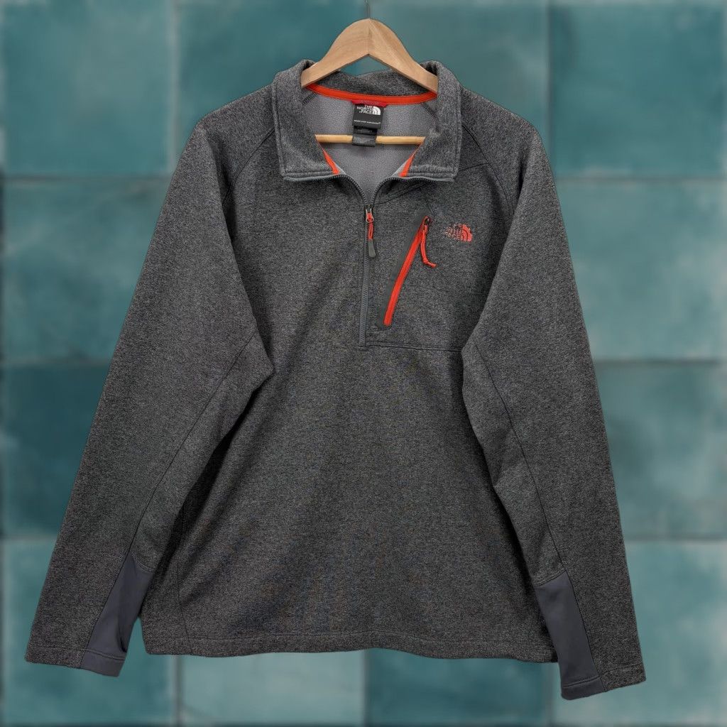 The North Face The North Face Canyonlands Gray 1/4 Zip Pullover Sweatshirt Jacket Mens XL Gray Trail Size US XL / EU 56 / 4 - 1 Thumbnail