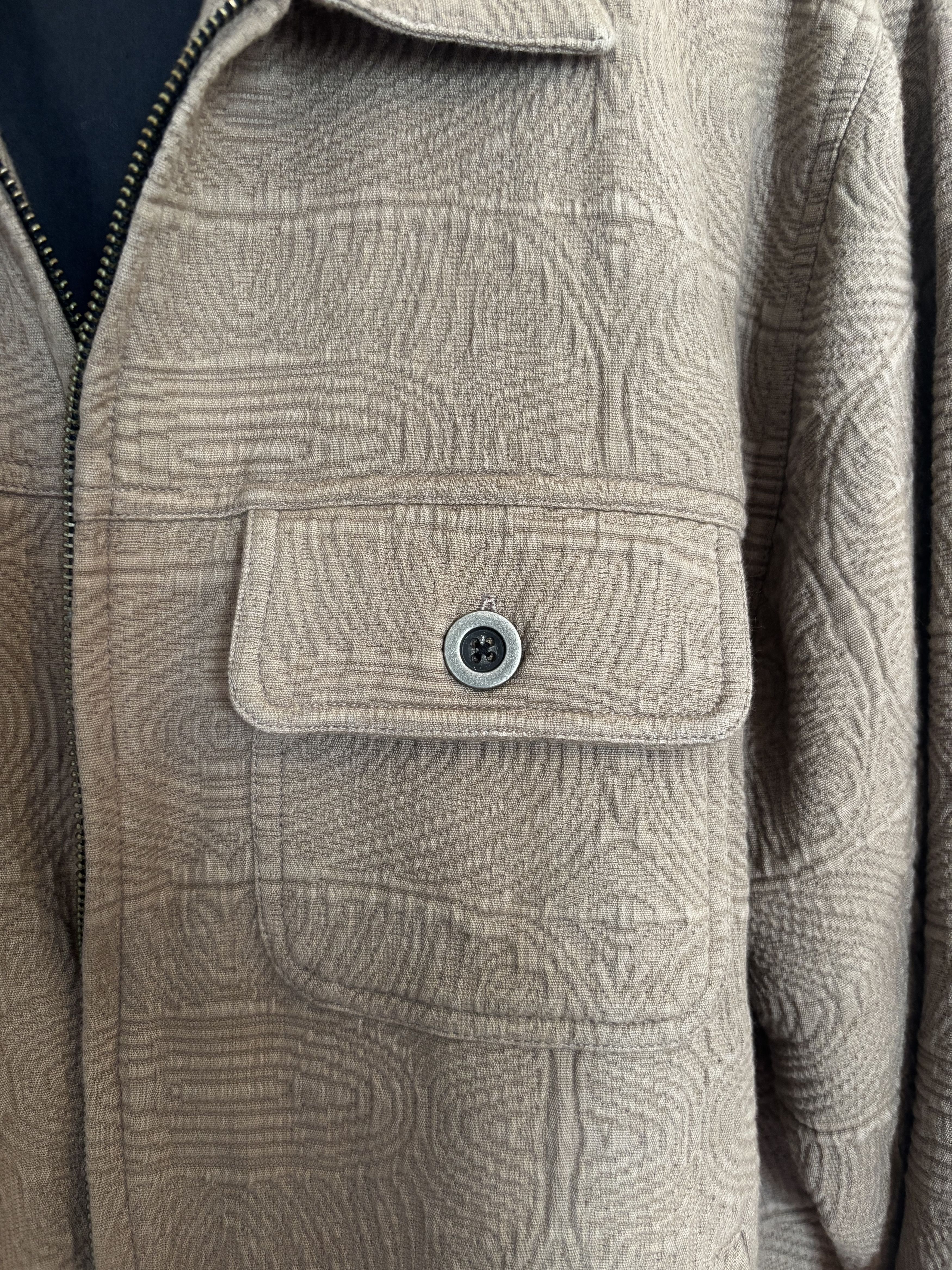 3sixteen Zen garden mechanic jacket in taupe cotton Size US L / EU 52-54 / 3 - 3 Thumbnail