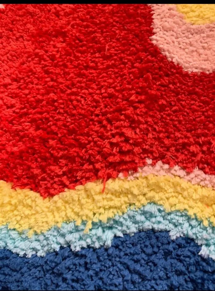 Handmade Anti Slip Fluffy Soft Rugs Size ONE SIZE - 3 Thumbnail