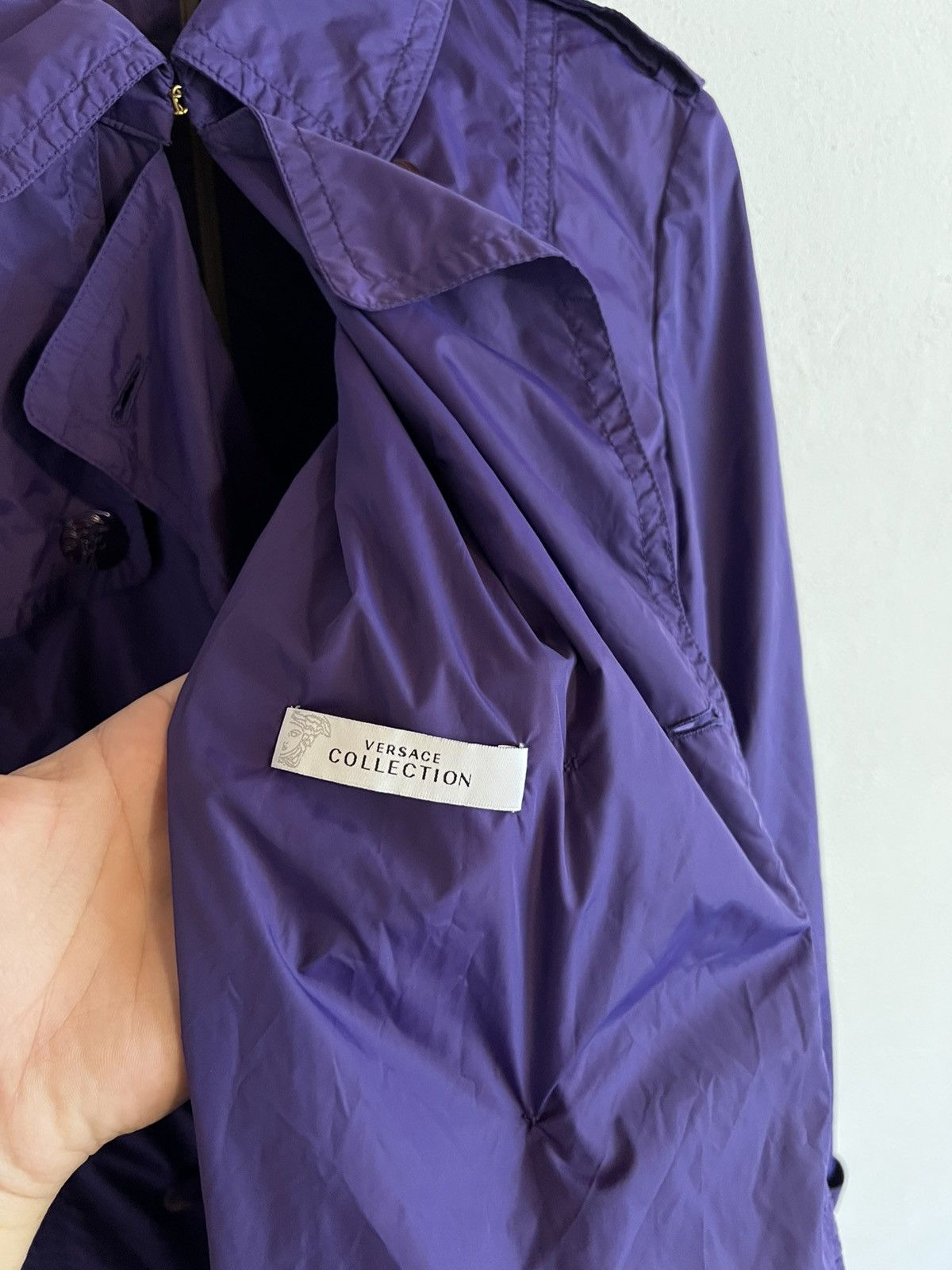 Versace Gianni Versace Trench Coat Rare Luxury 38 size Hype Streetwe Size M / US 6-8 / IT 42-44 - 8 Thumbnail