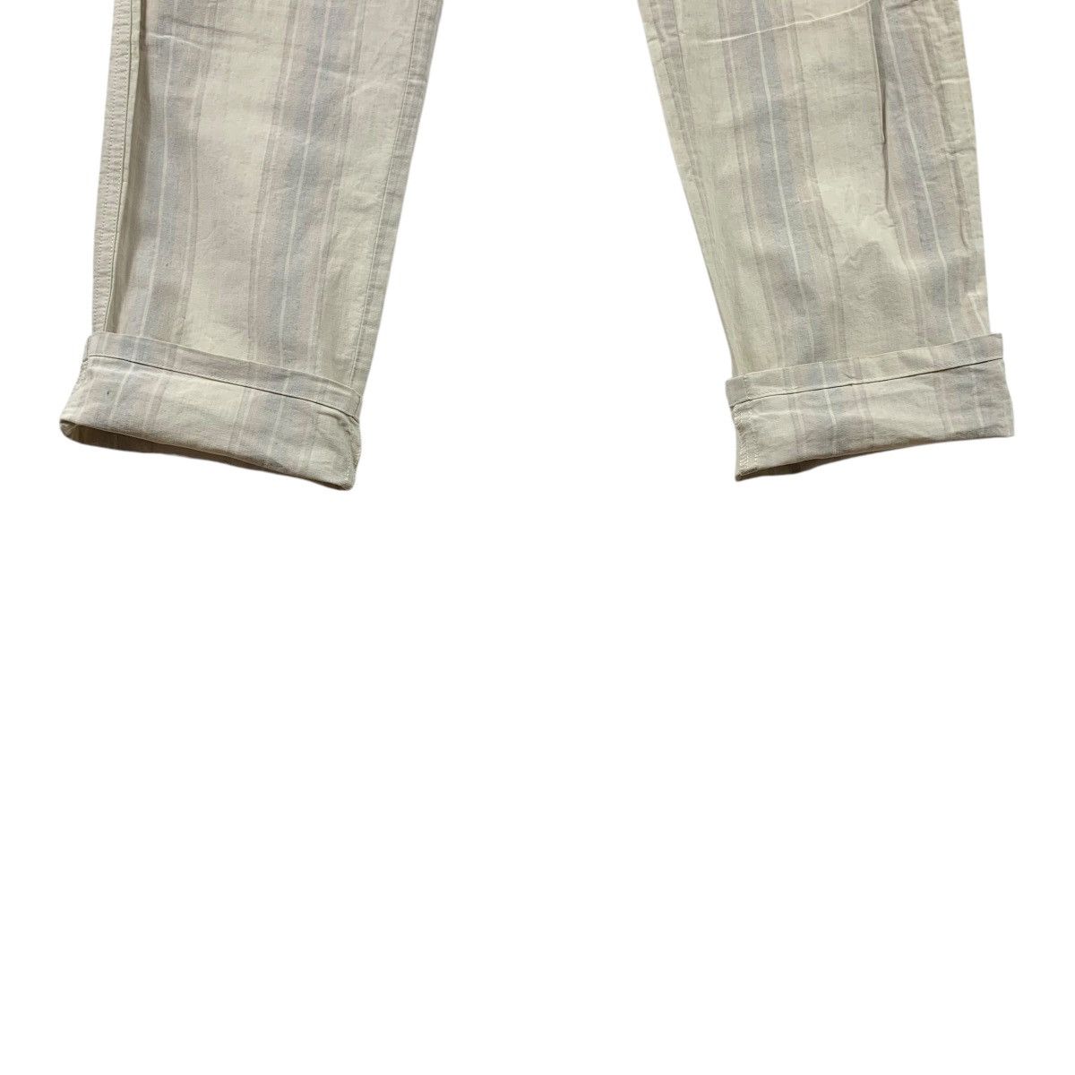 Vintage SALVATORE FERRAGAMO stripe linen pants