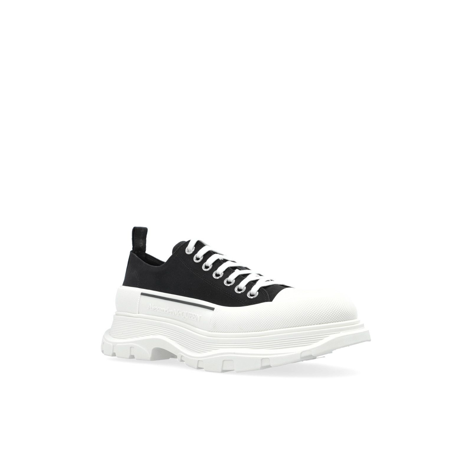 Alexander McQueen ALEXANDER MCQUEEN Platform Black Sneakers New & Authentic (M Size US 8.5 / EU 41-42 - 2 Thumbnail