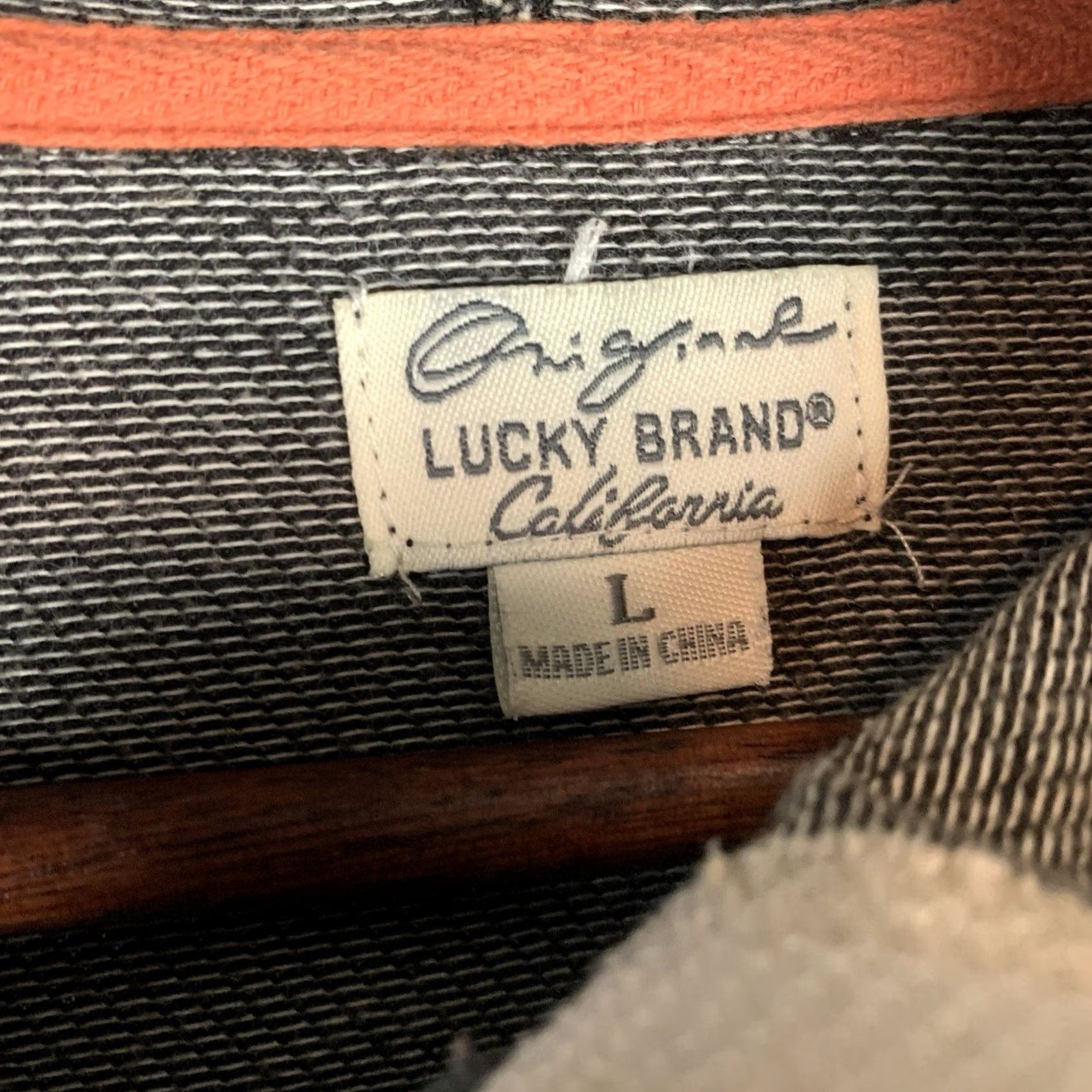 Lucky Brand Lucky Brand Hoodie Womens Size Large Gray Hooded Full Zip Jacket Pocket Zipper Casual Walking Size L / US 10 / IT 46 - 7 Thumbnail