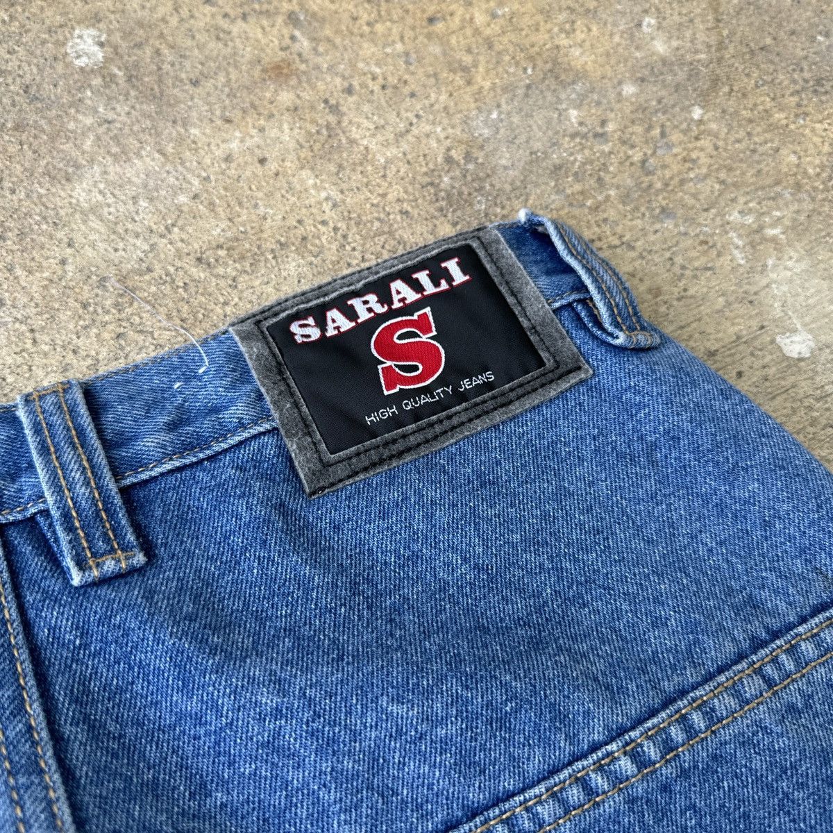 JNCO × Vintage Rare Vintage y2k Sarali baggy wide leg flared embroidered Size US 32 / EU 48 - 3 Thumbnail