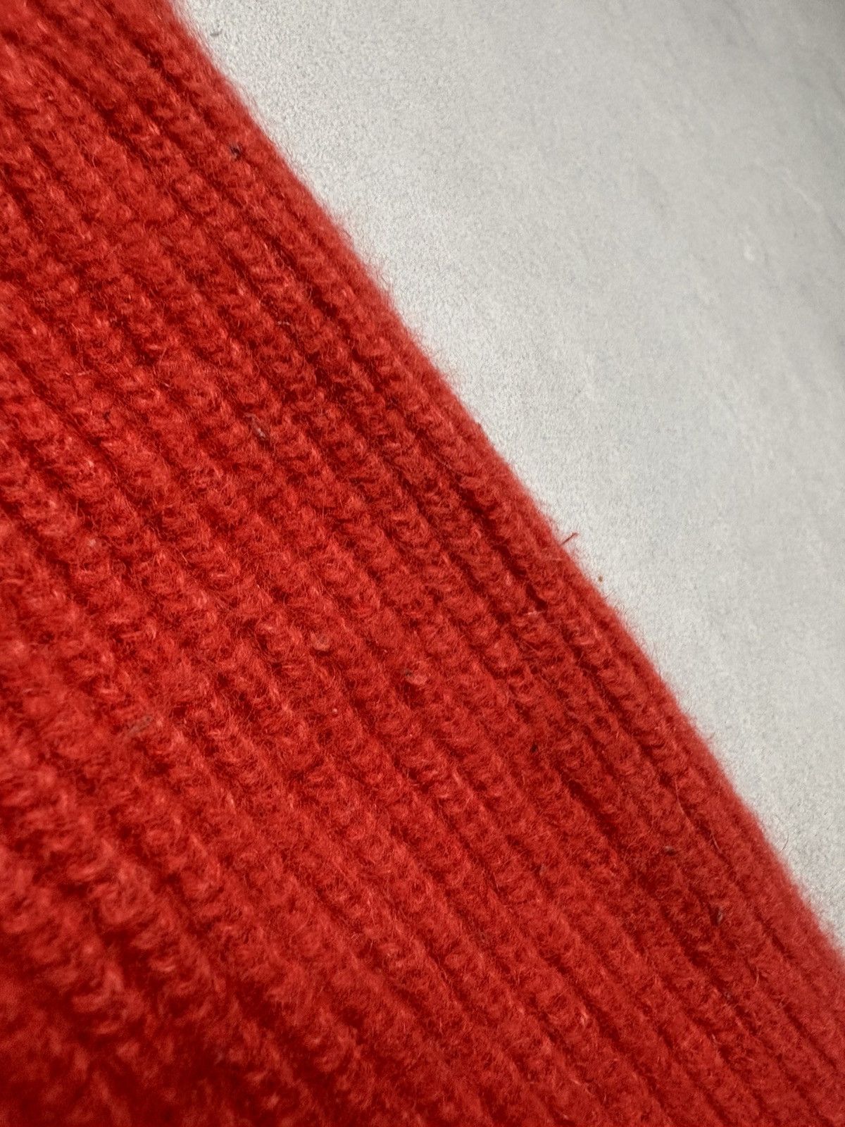Iris von Arnim Iris Von Arnim Cashmere Peplum Knit Sweater Red M Italy Rare Size M / US 6-8 / IT 42-44 - 10 Thumbnail
