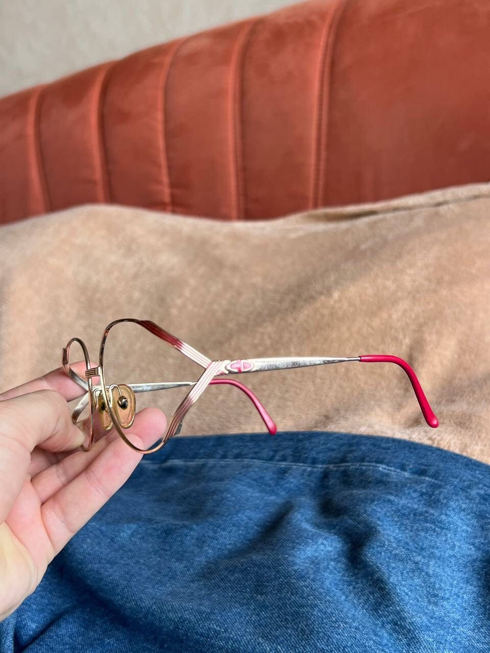 Dior × Vintage Vintage Christian Dior '80s Eyeglasses Frame Made In Austria Size ONE SIZE - 14 Thumbnail