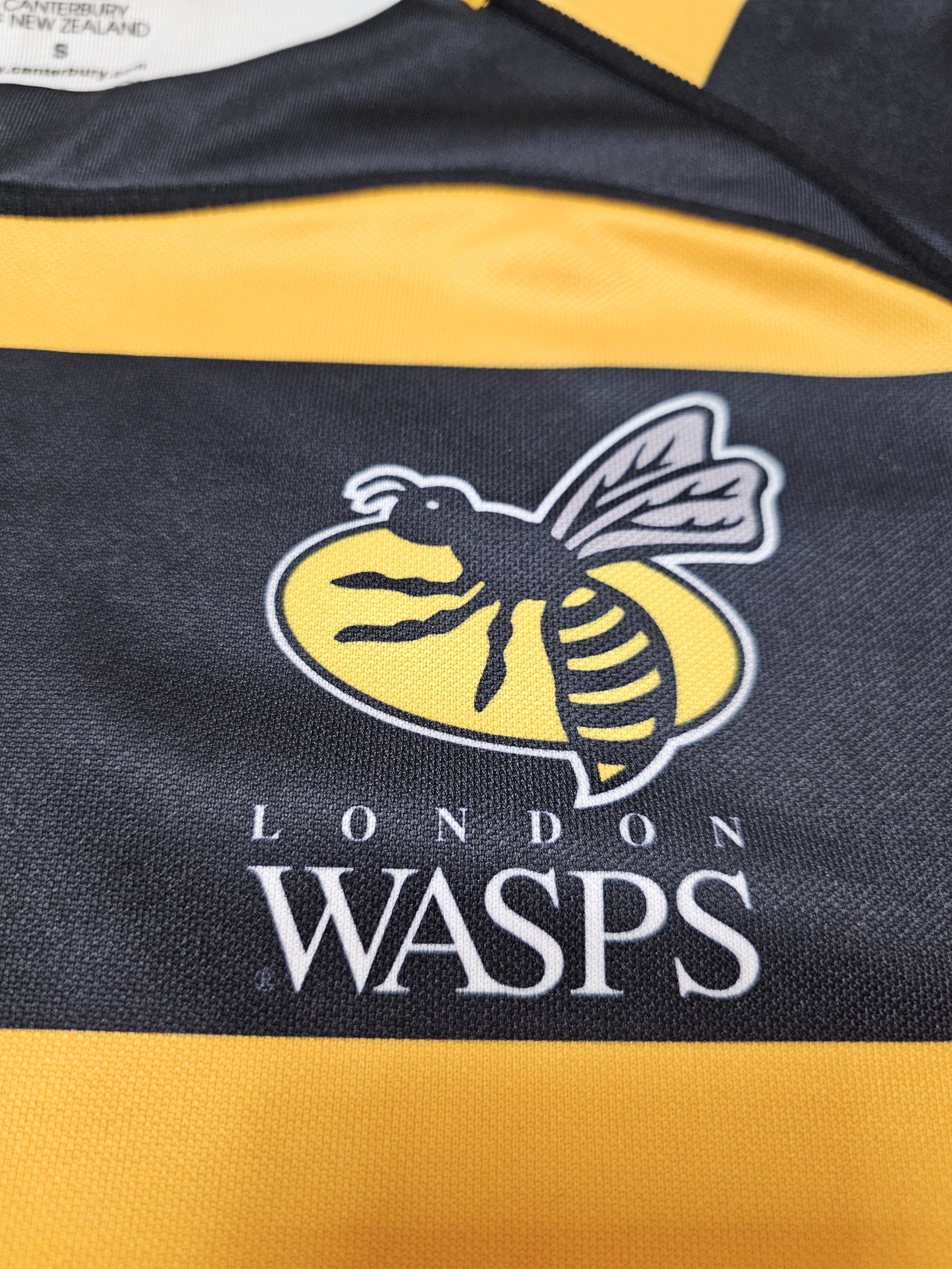 Canterbury of New Zealand LONDON WASPS RUGBY JERSEY RUGBY SHIRT ENGLAND RUGBY JERSEY Size US S / EU 44-46 / 1 - 4 Thumbnail