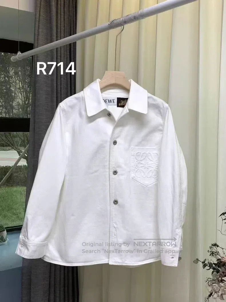 Loewe Loewe Collaboration Classic Logo Denim Shirt Jacket Size XXS / US 00 / IT 34 - 1 Thumbnail