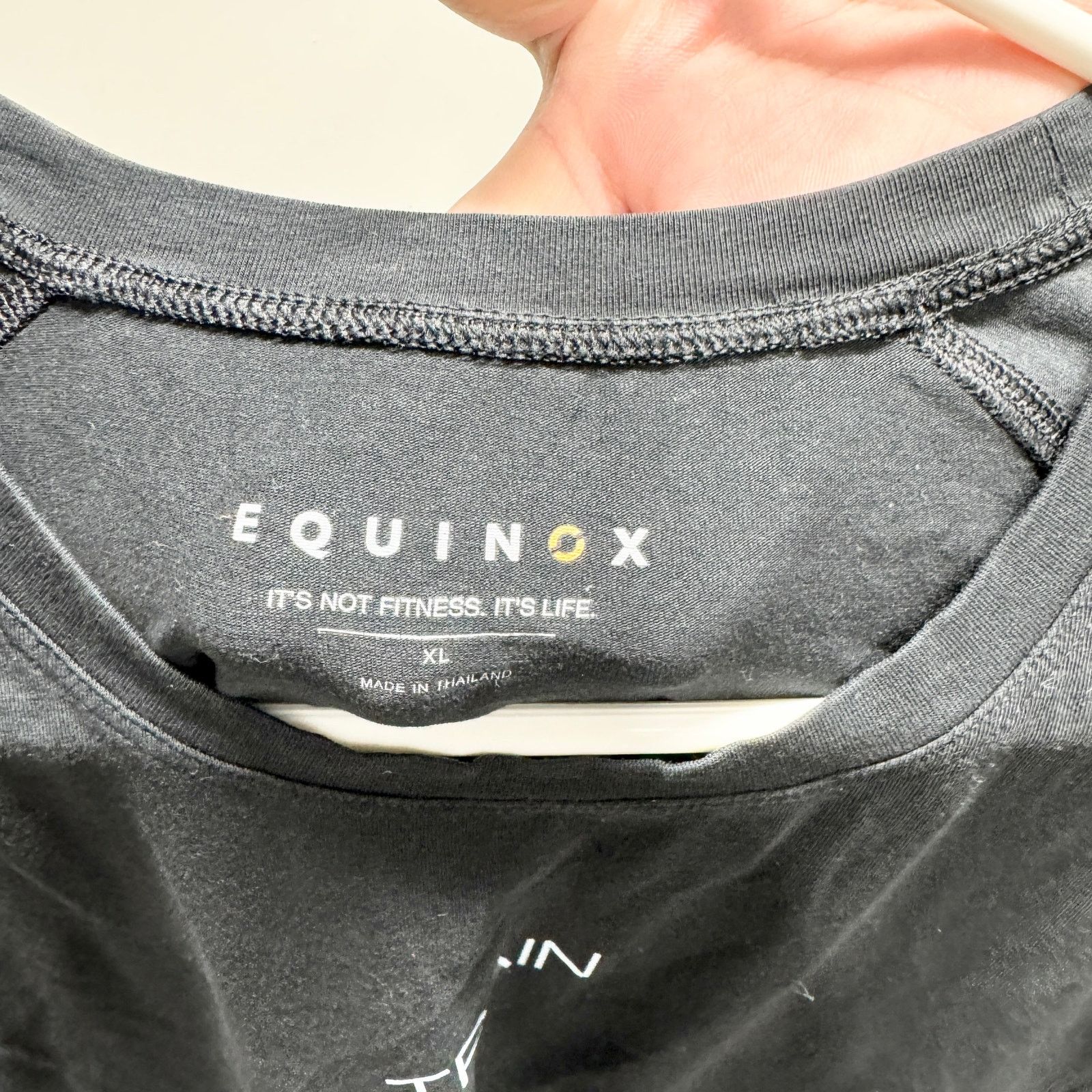 Other EQUINOX Charcoal Gray Men's Gym Personal Trainer T-Shirt XL Size US XL / EU 56 / 4 - 3 Thumbnail