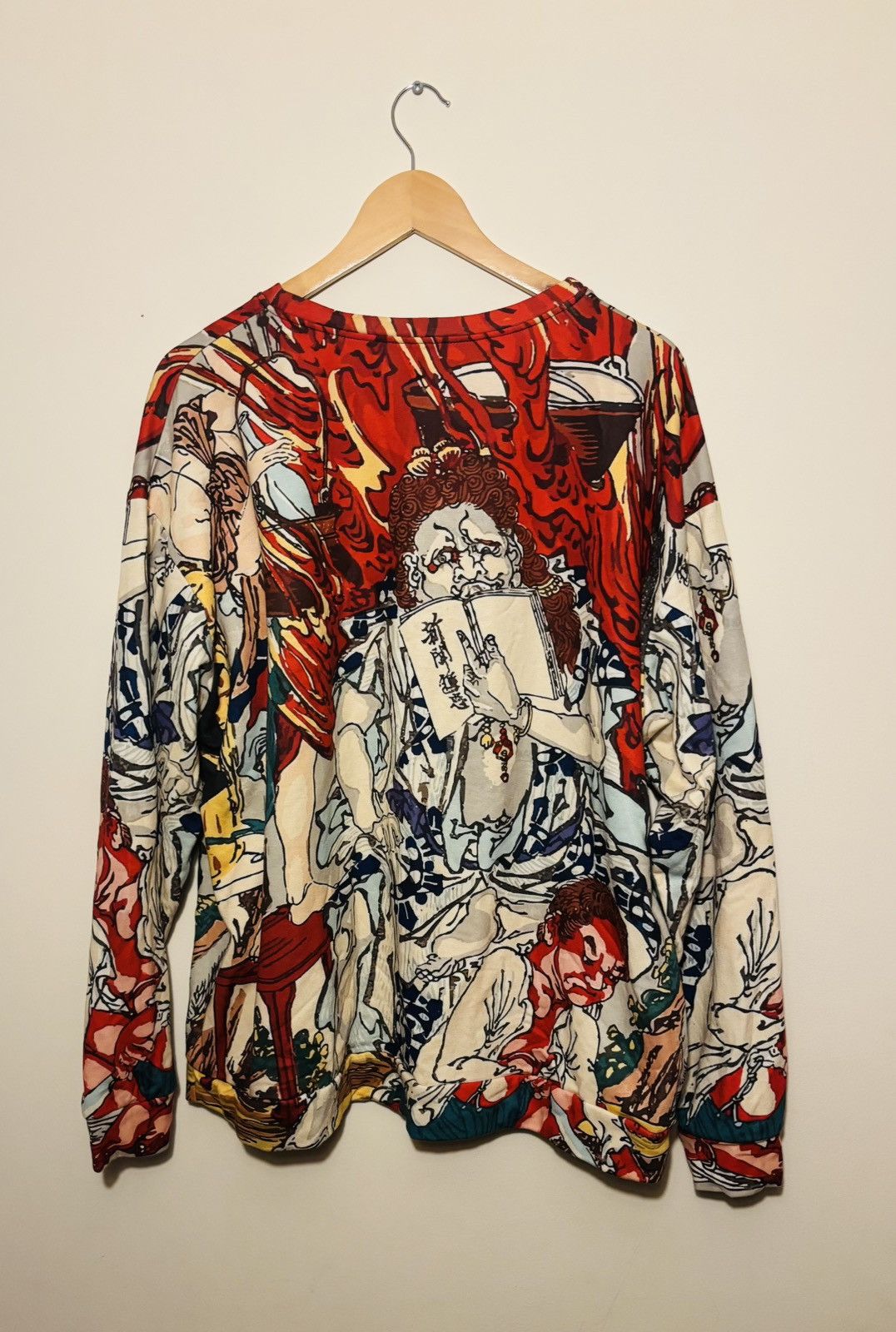 Other 🔥 Default Club Ukiyo-e Fiery God Jumper (Deadstock) 🔥 Size US L / EU 52-54 / 3 - 2 Thumbnail