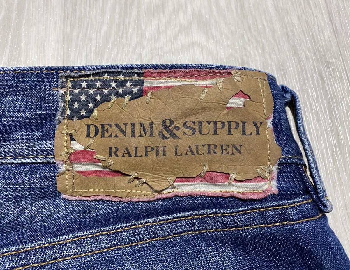 Denim & Supply Ralph Lauren DSRL Ralph Lauren Washed Blue Distressed Denim Jeans Size US 34 / EU 50 - 23 Thumbnail