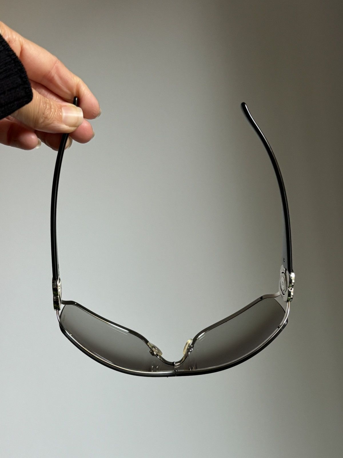 Chanel CHANEL SUNGLASSES 4164 LOGO CC Wrap Metal Vintage Iconic Size ONE SIZE - 4 Thumbnail