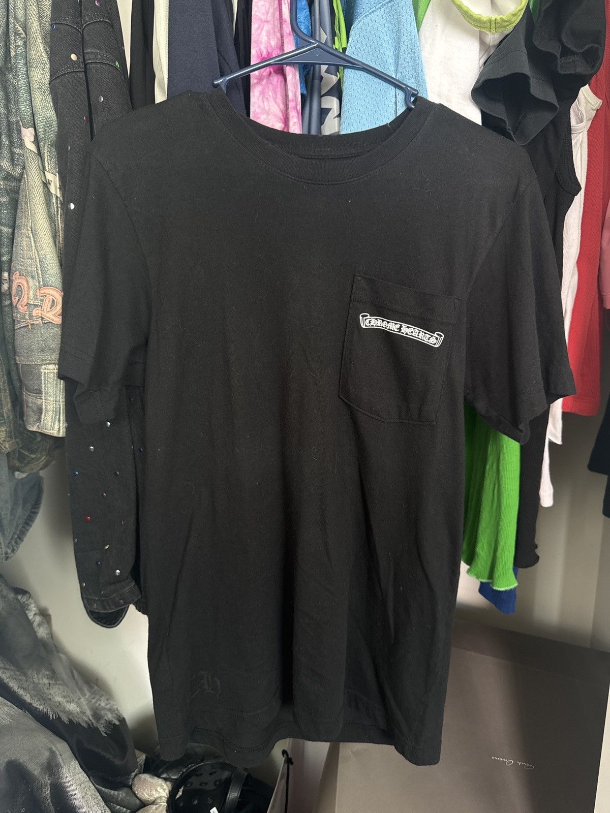 chrome hearts logo t-shirt