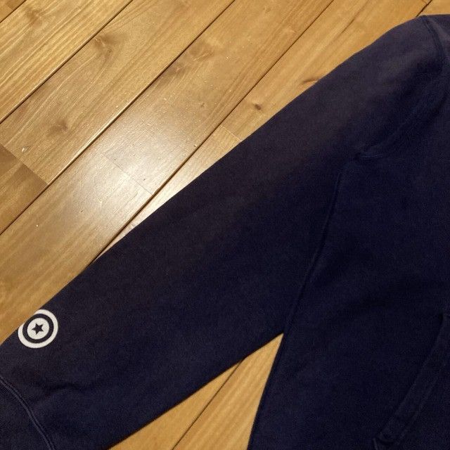 Bape BAPE WGM Shark Full Zip Hoodie Navy a bathing ape Size US XL / EU 56 / 4 - 7 Thumbnail