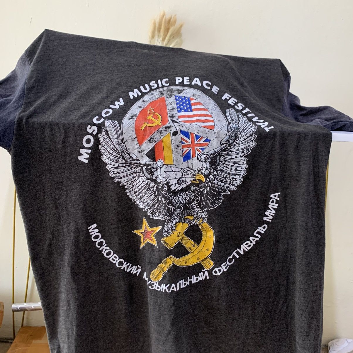 Vintage 1989 Moscow Music Peace Festival Tee