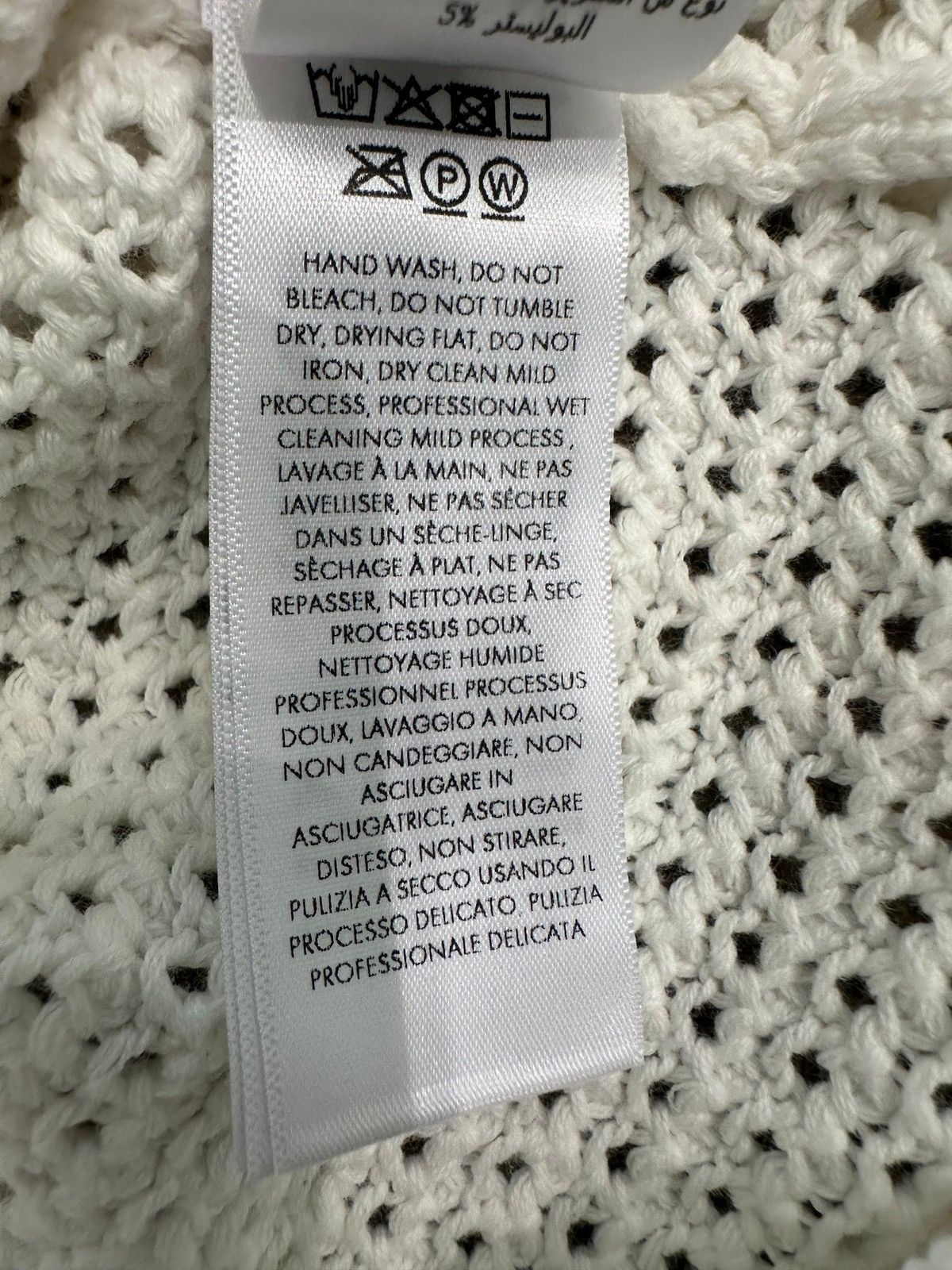 Casablanca CASABLANCA - Cotton Tennis Crochet Shirt Size US M / EU 48-50 / 2 - 4 Thumbnail