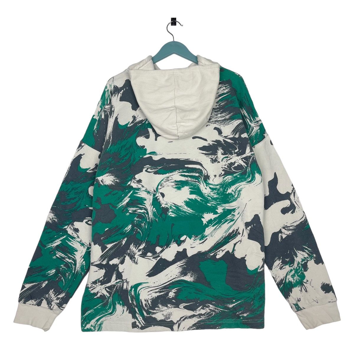 Adidas Adidas Full Print Hoodie Size US XL / EU 56 / 4 - 2 Thumbnail