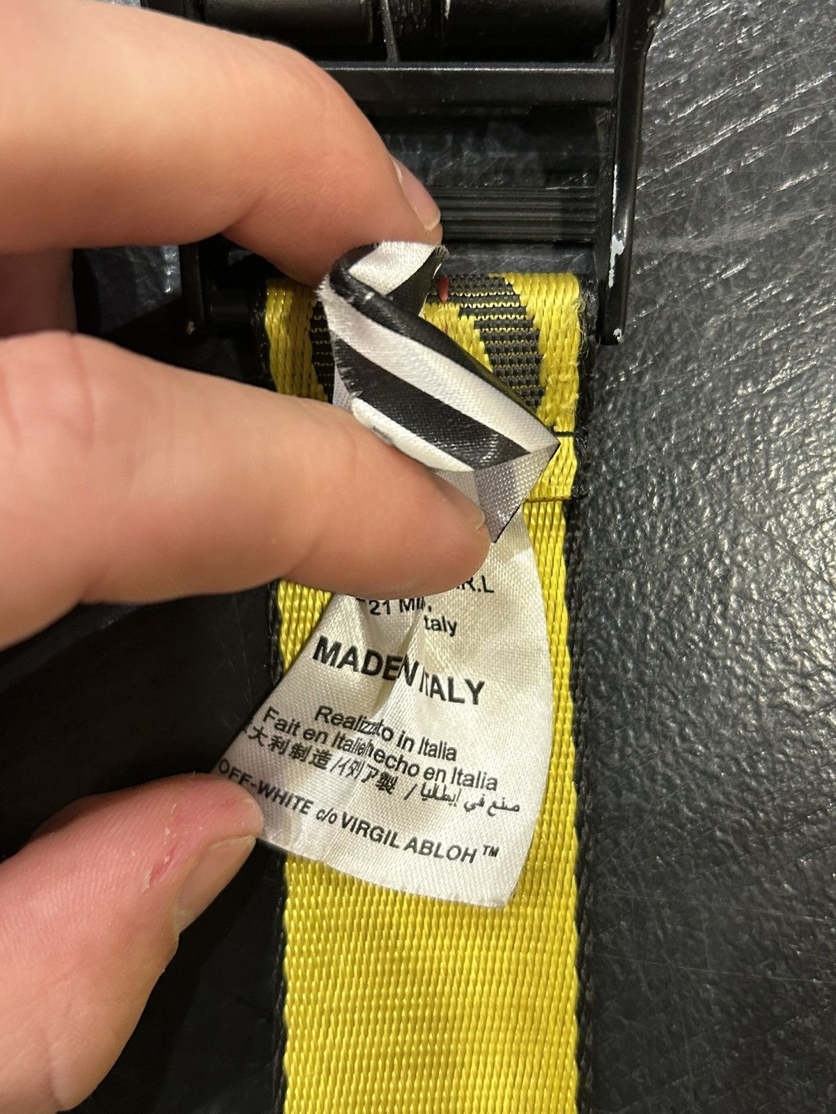 Off-White Off-White Industrial Belt Size ONE SIZE - 6 Thumbnail