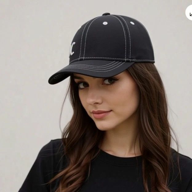 Other Old Chicago Hat – Black Adjustable Baseball Cap Size ONE SIZE - 2 Thumbnail