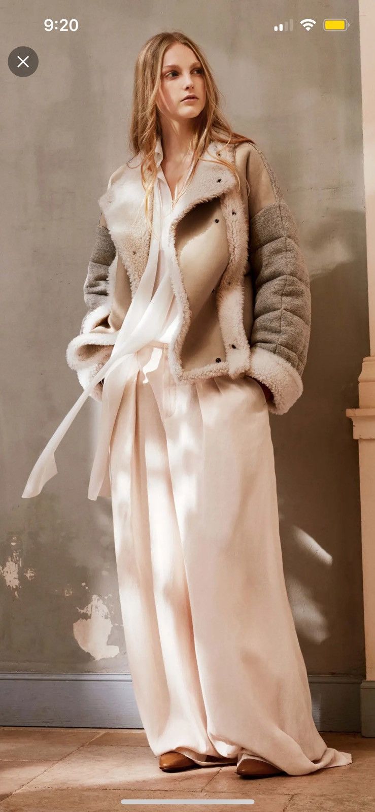 Chloe Pre-Fall 2016 Runway Shearling Jacket