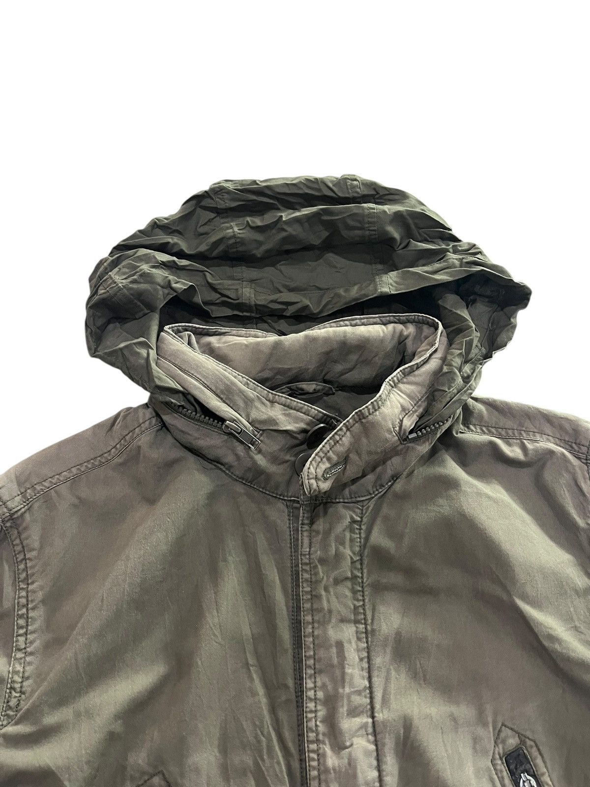 Gap × Vintage Vintage GAP Utility Sunfaded Jacket Hoodie Size US L / EU 52-54 / 3 - 11 Thumbnail
