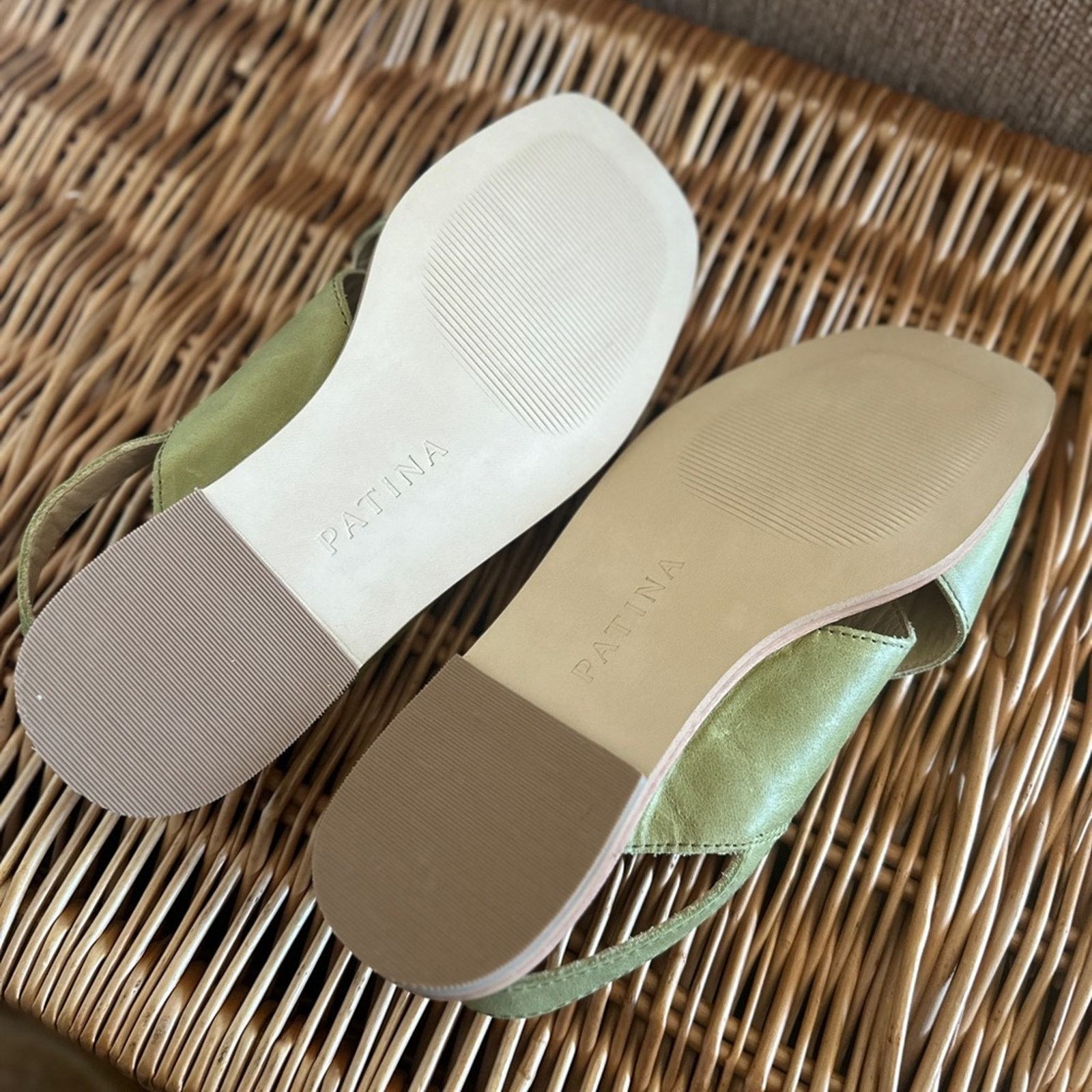 Other Patina sandals in the prettiest green. Size 7 Size US 7.5 / IT 37.5 - 3 Thumbnail
