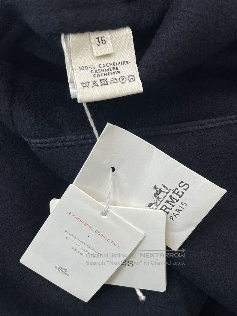 Hermes Hermes Patchwork double-sided cashmere coat Size XS / US 0-2 / IT 36-38 - 4 Thumbnail