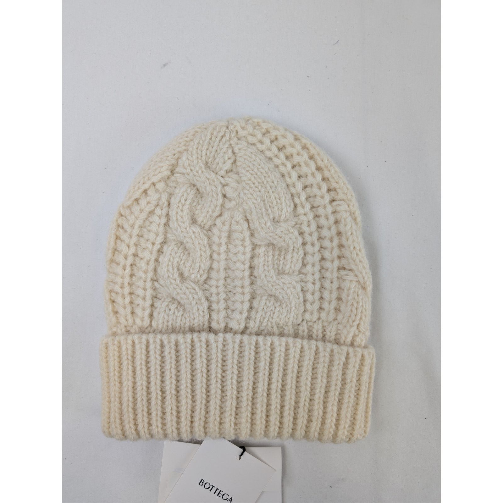 Bottega Veneta o1rshd1 Size: M / HW Chunky Wool Cable Knit Beanie Cap / Hat Size ONE SIZE - 2 Thumbnail