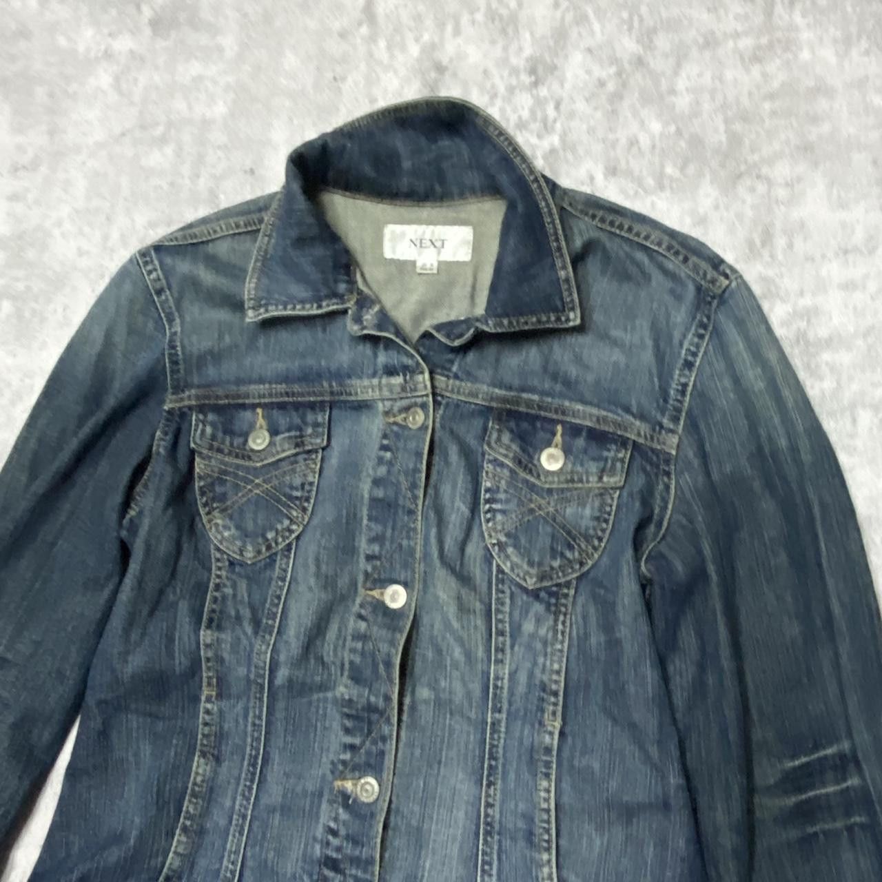 Other Navy denim jacket with button closure, pockets Size M / US 6-8 / IT 42-44 - 2 Thumbnail