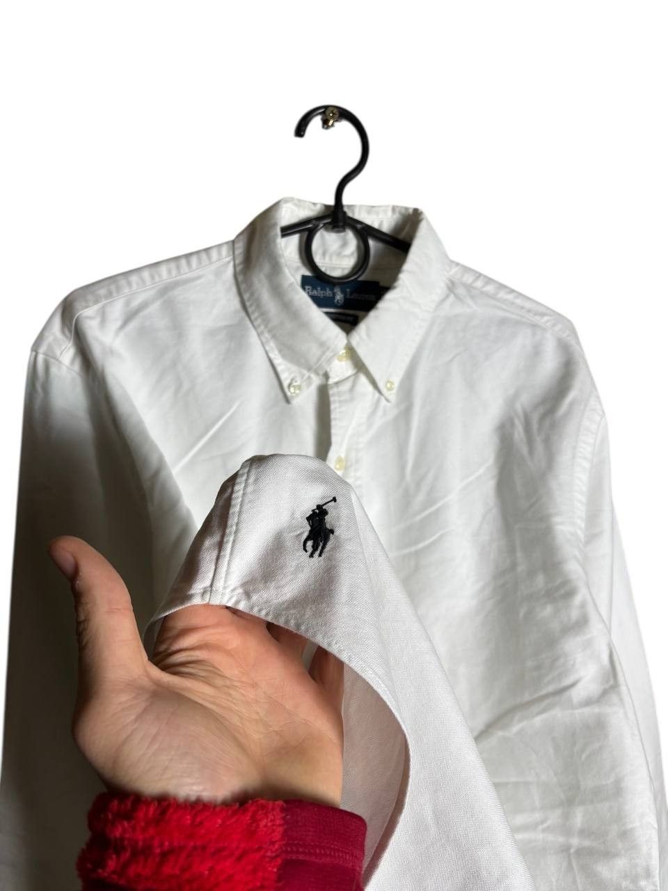 Polo Ralph Lauren Vintage Polo Ralph Lauren Side Logo Cotton Dutton Down Shirt Size US M / EU 48-50 / 2 - 1 Thumbnail