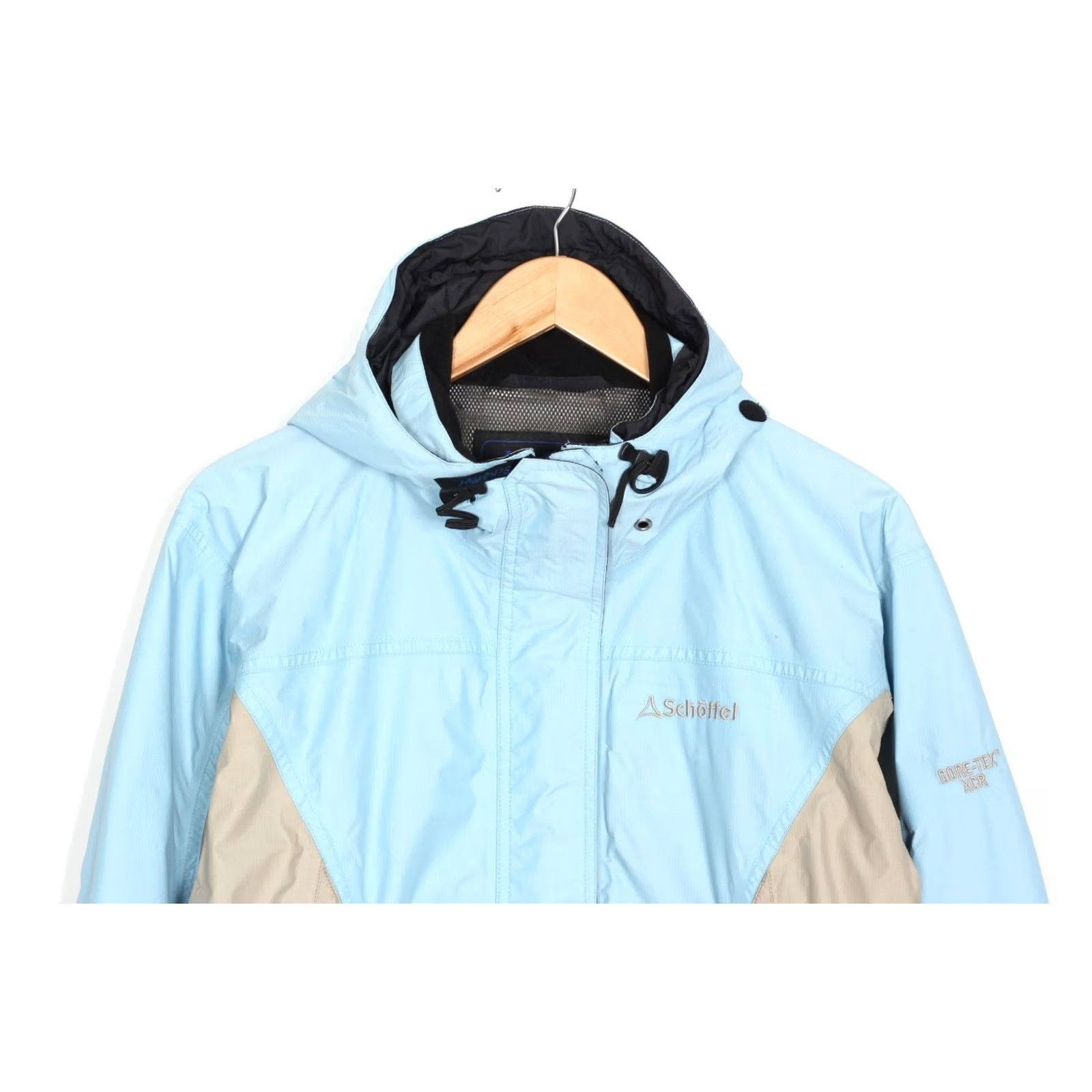 Vintage SCHOFFEL X-LITE GORE-TEX Hooded Jacket Women Size EU 38 UK 12 MJ6616 Size XS / US 0-2 / IT 36-38 - 3 Thumbnail