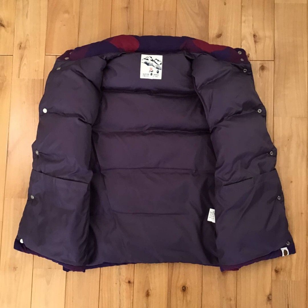 Bape BAPE Giant Purple camo Puffer down vest a bathing ape NIGO Size US M / EU 48-50 / 2 - 5 Thumbnail