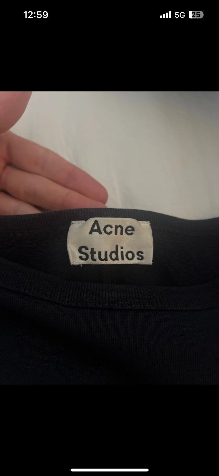 Acne Studios Acne Studios SS17 Navy Jumper Size XS Men’s (Unisex) Size US XS / EU 42 / 0 - 3 Thumbnail