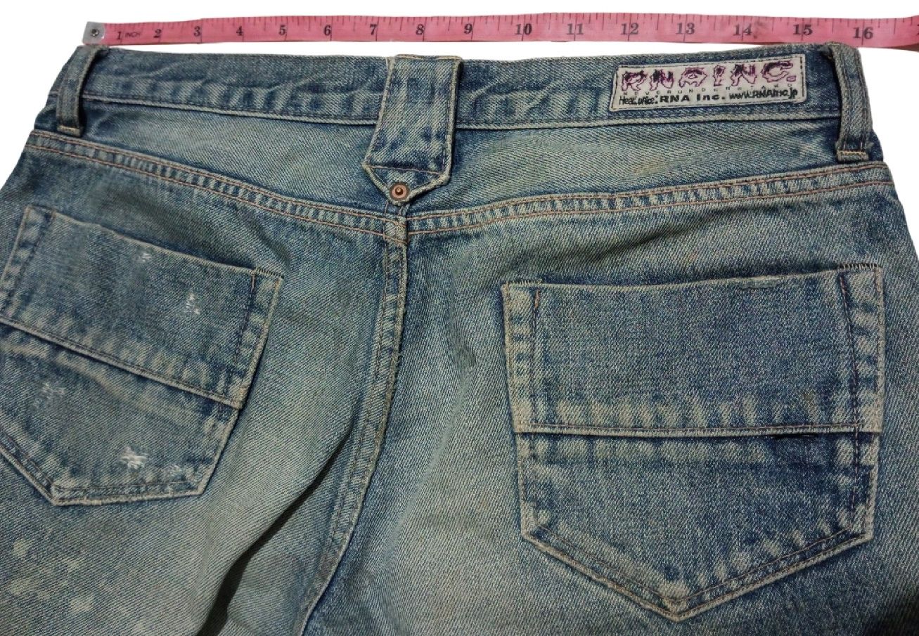 Hysteric Glamour Distressed Studded Denim Jeans Size US 32 / EU 48 - 4 Thumbnail