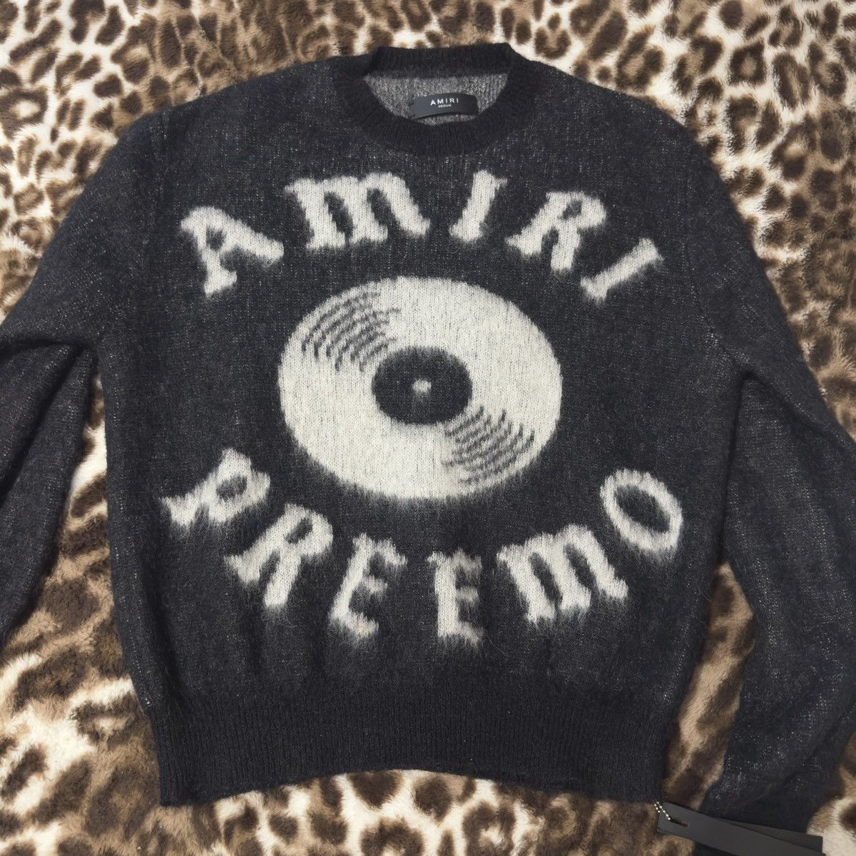 Amiri Amiri Preemo Mohair Crew Sweatshirt Size US M / EU 48-50 / 2 - 1 Thumbnail