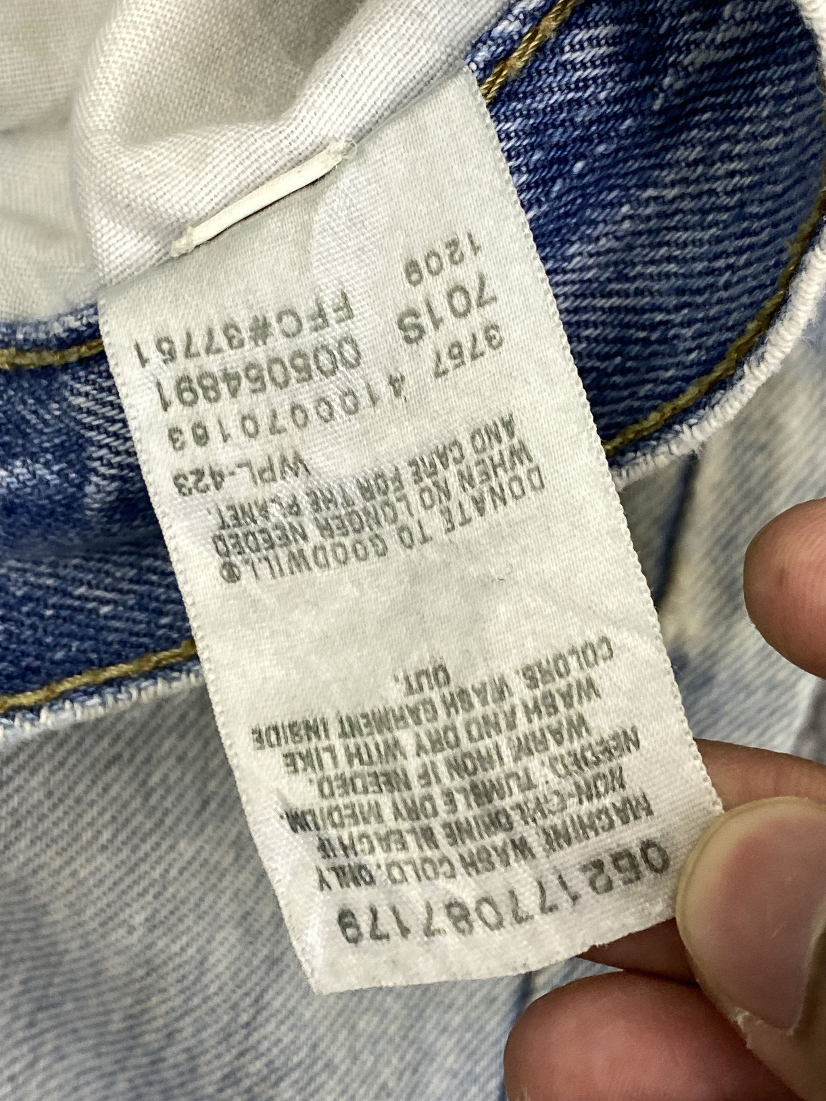 Levi's Vintage Levis 505 Light Washed Jeans DP2829 Size US 30 / EU 46 - 8 Thumbnail